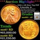 ***Auction Highlight*** 1909-s vdb Lincoln Cent Near Top POP 1c Graded ms66+ rd By SEGS (fc)