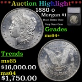 ***Auction Highlight*** 1880-o Morgan Dollar 1 Graded ms64+ By SEGS (fc)