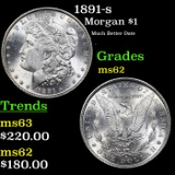 1891-s Morgan Dollar $1 Grades Select Unc