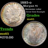 1885-o Morgan Dollar $1 Grades GEM Unc