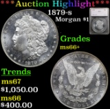 ***Auction Highlight*** 1879-s Morgan Dollar $1 Graded ms66+ By SEGS (fc)