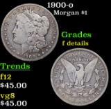 1900-o Morgan Dollar $1 Grades f details
