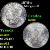 1878-s Morgan Dollar $1 Grades Select Unc