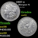 1897-o Morgan Dollar $1 Grades Choice AU