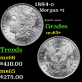 1884-o Morgan Dollar $1 Grades GEM+ Unc