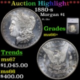 ***Auction Highlight*** 1880-s Morgan Dollar 1 Graded ms66+ By SEGS (fc)