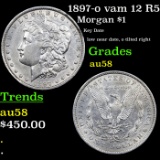 1897-o Morgan Dollar vam 12 R5 $1 Grades Choice AU/BU Slider