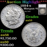 ***Auction Highlight*** 1884-s Morgan Dollar 1 Graded au53 By SEGS (fc)