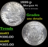 1899-p Morgan Dollar $1 Grades Unc Details