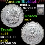 ***Auction Highlight*** 1903-s Morgan Dollar $1 Graded au55 By SEGS (fc)