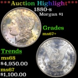 ***Auction Highlight*** 1880-s Morgan Dollar $1 Grades Gem++ Unc (fc)