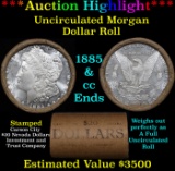 ***Auction Highlight*** 1885 & CC Uncirculated Morgan Dollar Shotgun Roll (fc)