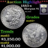 ***Auction Highlight*** 1883-s Morgan Dollar 1 Graded Select Unc By USCG (fc)