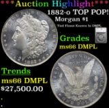 ***Auction Highlight*** 1882-o Morgan Dollar TOP POP! $1 Graded ms66 DMPL By SEGS (fc)