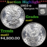 ***Auction Highlight*** 1903-o Morgan Dollar 1 Graded ms67 By SEGS (fc)