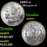 1885-o Morgan Dollar $1 Grades Select+ Unc