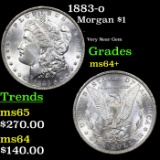 1883-o Morgan Dollar $1 Grades Choice+ Unc