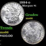 1884-o Morgan Dollar $1 Grades GEM+ Unc