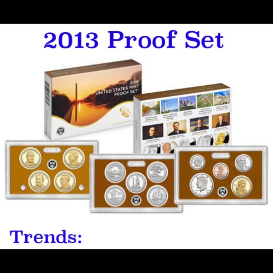 2013 United States Mint Proof Set - 14 Pieces!