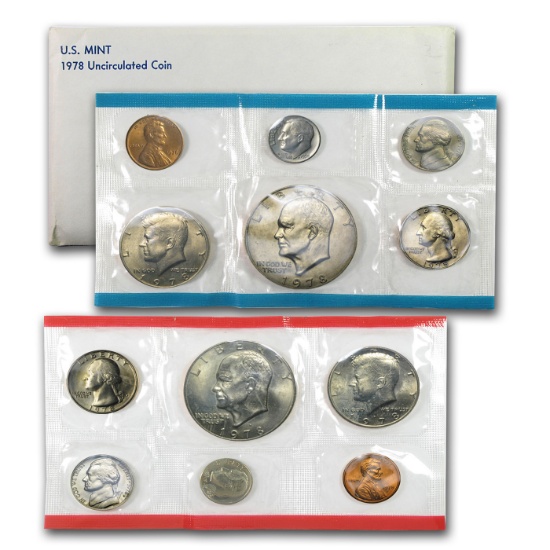 1978 U.S. Mint Set in Original Government Packaging  12 coins