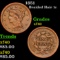 1851 Braided Hair Large Cent 1c Grades xf