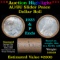 ***Auction Highlight*** Full solid Peace Silver Dollar roll, 20 coin 1923 & 'P' Ends (fc)