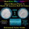 ***Auction Highlight*** Full solid Bank Of America Morgan/Peace silver dollar roll, 20 coin 1880 & '