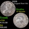 1830 Capped Bust Half Dollar 50c Grades vf details