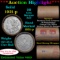 ***Auction Highlight*** Full solid date 1921-p Morgan silver $1 roll, 20 coins (fc)