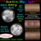 ***Auction Highlight*** Full solid date Uncirculated 1923-p Peace silver dollar roll, 20 coins (fc)