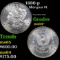 1880-p Morgan Dollar 1 Grades Choice+ Unc