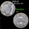 1911-d Barber Dime 10c Grades g+