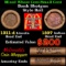 Mixed small cents 1c orig shotgun roll, 1911-d Wheat Cent, 1897 Indian Cent other end, McDonalds Wra