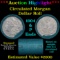 ***Auction Highlight***  Bank Of America Morgan silver dollar roll, 20 coin 1904 & 'P' Ends (fc)