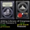 Proof 2000-p Library of Congress Modern Commem Dollar $1 Graded GEM++ Proof Deep Cameo By USCG