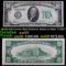 1934b $10 Green Seal Federal Reserve Note F-2007 Grades Choice AU