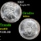 1997 Silver Eagle Dollar 1 Grades ms69