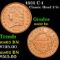 1832 Classic Head half cent C-1 1/2c Grades Select Unc BN