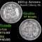 1873-p Arrows Seated Liberty Dime 10c Grades vf details