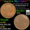 ***Auction Highlight*** 1797 Stems Rev '97 Draped Bust Large Cent S-138 1c Graded xf45 By SEGS (fc)