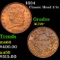1834 Classic Head half cent 1/2c Grades Choice AU/BU Slider+