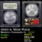 2002-w West Point Modern Commem Dollar $1 Graded ms70, Perfection By USCG