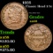1835 Classic Head half cent 1/2c Grades Choice AU/BU Slider