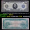 1914 $20 Large Size Federal Reserve Note New York, Ny 2-B Grades vf+