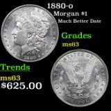 1880-o Morgan Dollar 1 Grades Select Unc