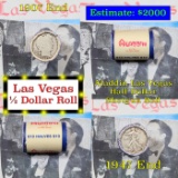 ***Auction Highlight*** Old Casino 50c Roll $10 Halves Las Vegas Aladdin 1907 Barber & 1947 Walker E