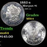 1882-s Morgan Dollar $1 Grades Choice Unc