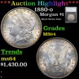 ***Auction Highlight*** 1880-o Morgan Dollar 1 Graded MS64 by SEGS (fc)