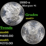 1880-s Morgan Dollar $1 Grades GEM+ Unc