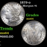 1879-o Morgan Dollar $1 Grades Choice Unc